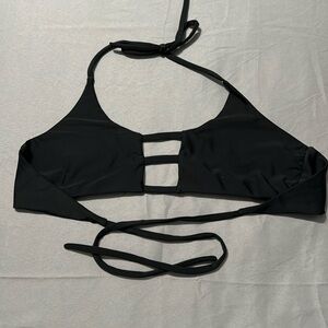 Montce black bikini top